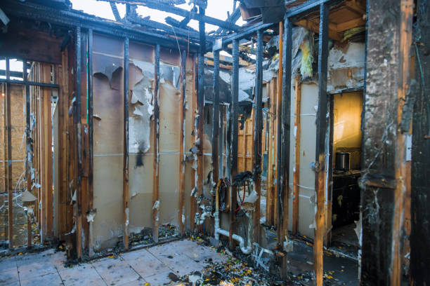 Professional Fire Damage Removal technician working in Jacksonville, AR